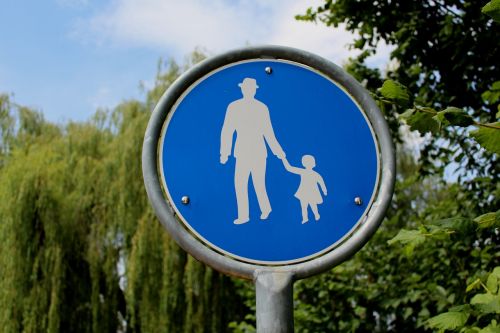 pedestrian walk shield