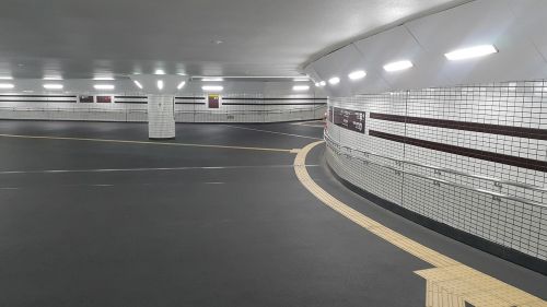 pedestrian underpass underground japan