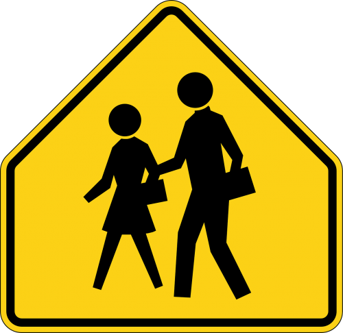 pedestrians walkway sidewalk