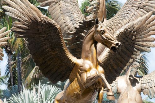 pegasus statue bahamas