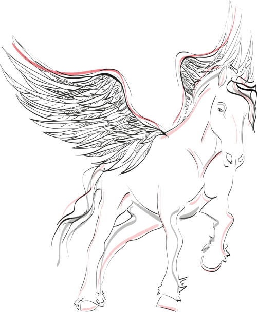 pegasus horse wing