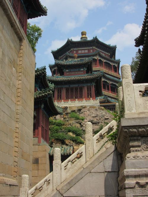 pekin summer palace pagoda