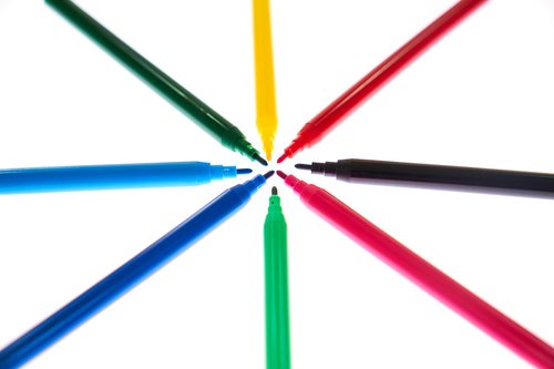 pen  course  colors