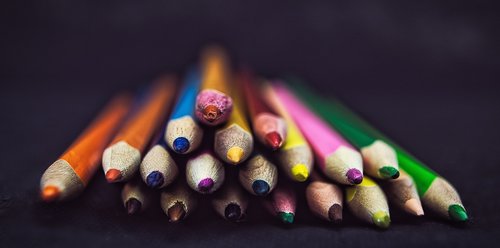 pen  pencil  watercolor pencils