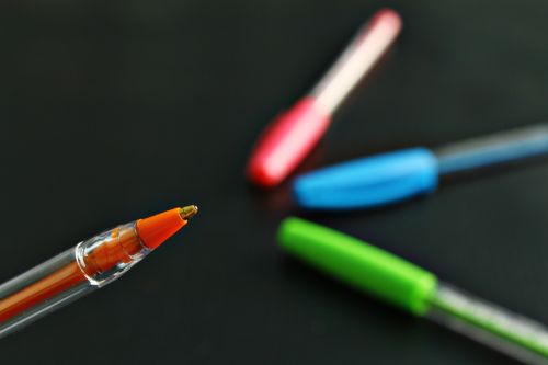 pen colorful ballpoint pen