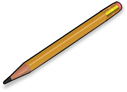 pencil office wooden