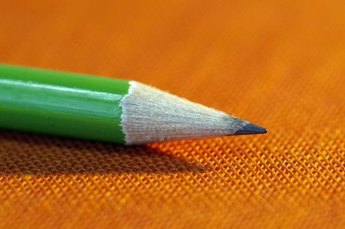 pencil to write sharpened
