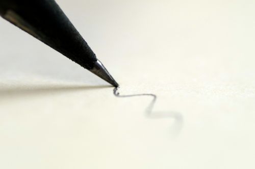 pencil to write sharpened