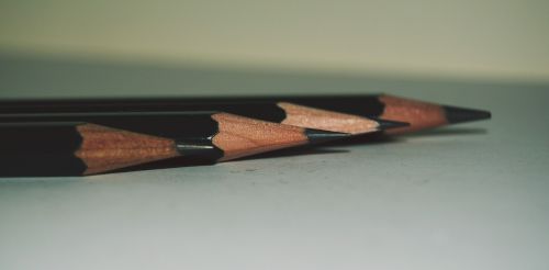pencil close pen