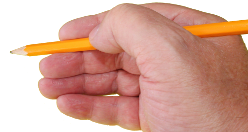 pencil hand png