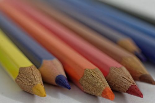 pencil wood crayon