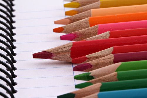 pencil  color  coloured
