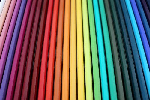 pencils colour school