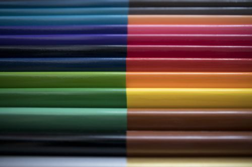 pencils crayons color