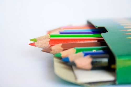 pencils colors paint