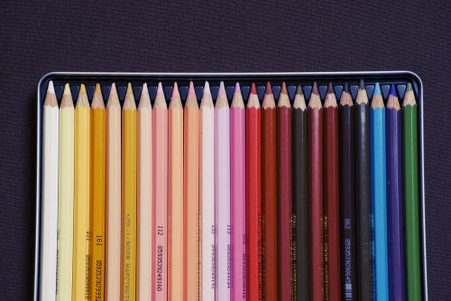 pencils colors colours