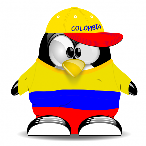 penguin colombia tux