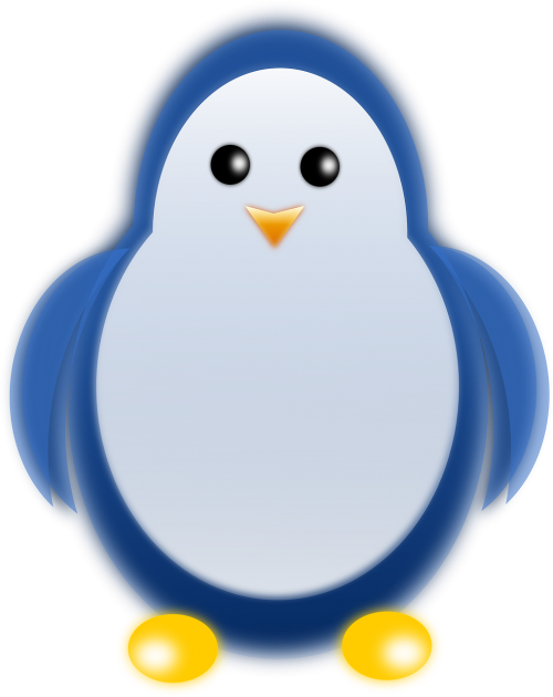 penguin adorable abstract