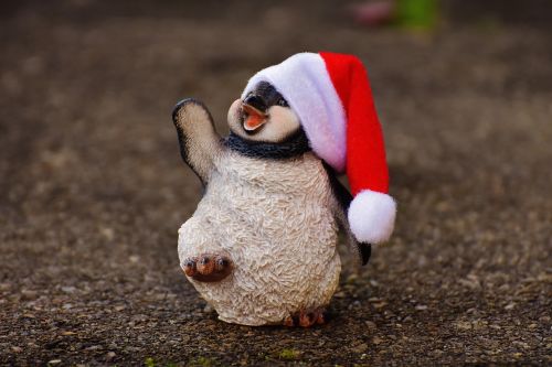penguin figure christmas