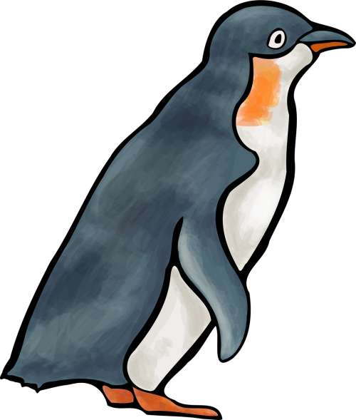 penguin logo animal