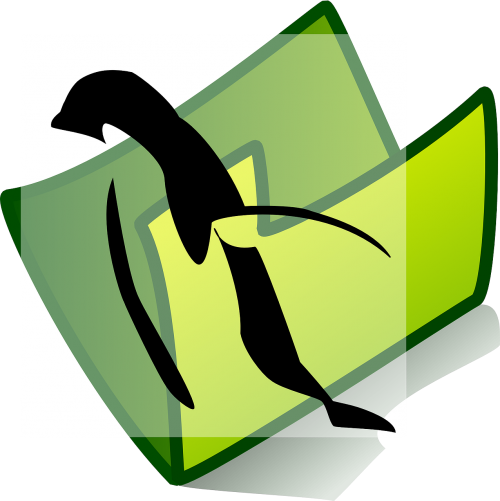 penguin folder picture