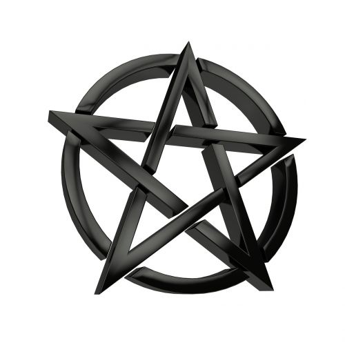pentacle black symbol