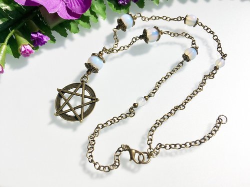 pentagram  new age  amulet