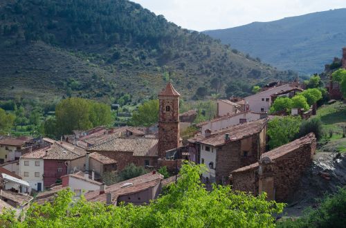 people landscape houses