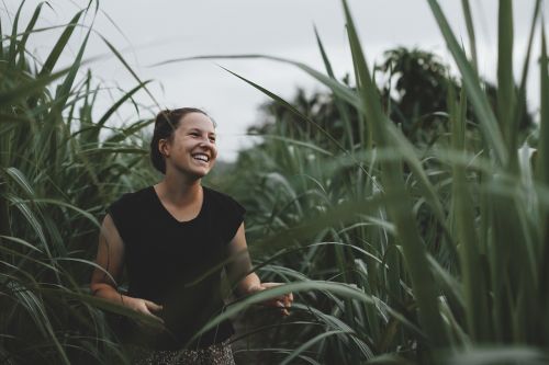 people woman happy