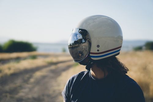 people man helmet