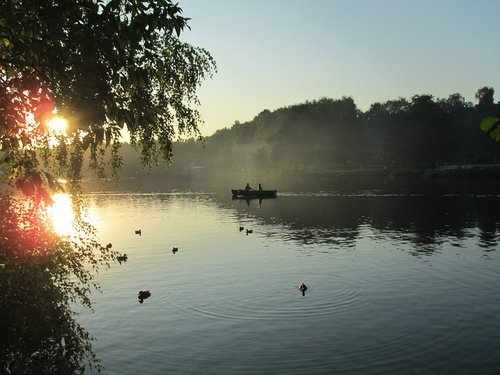 people  boat  nature