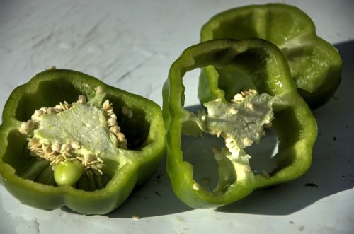 pepper green healthy