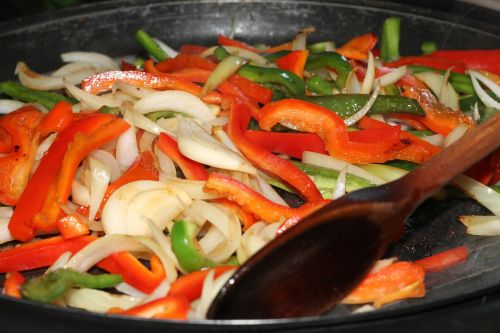 pepper vegetables salad