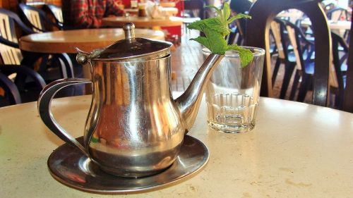 peppermint tee teapot