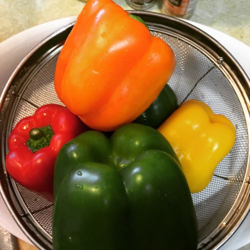 peppers green yellow