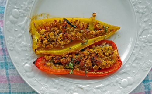 peppers stuffed peppers contour