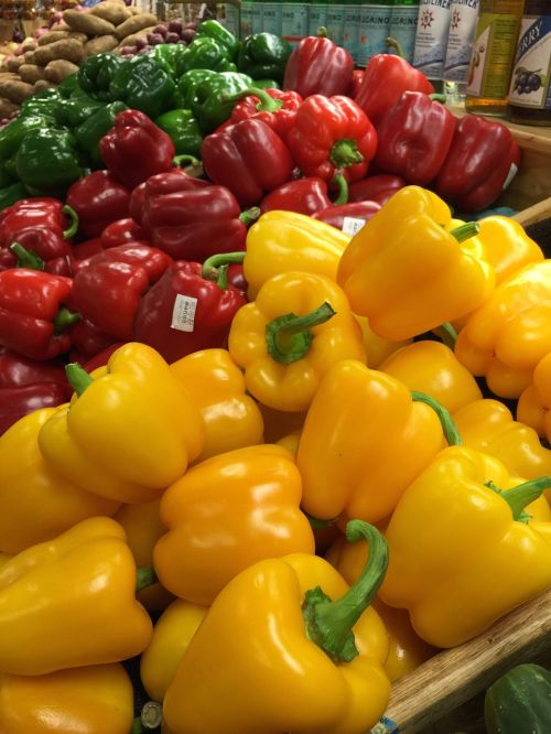 peppers red yellow