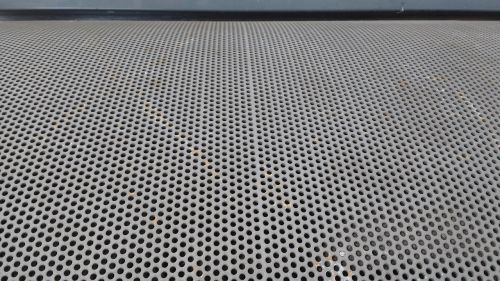 perforated sheet curved sheet