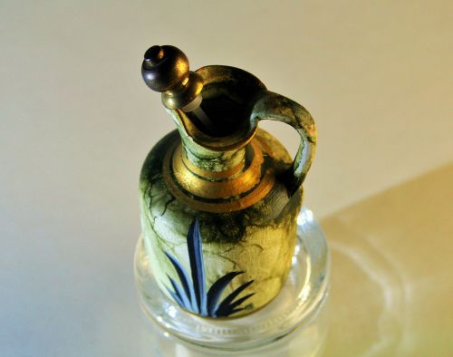Perfume Container And Stopper