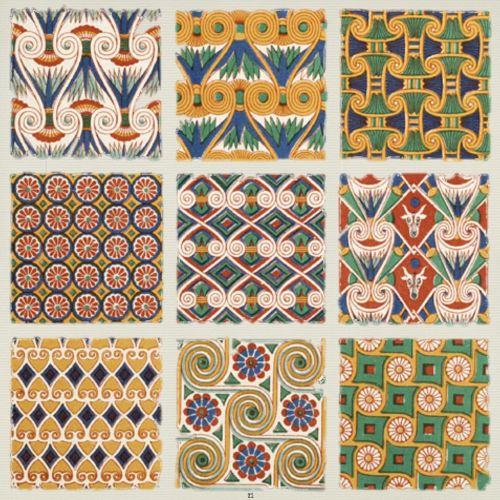 persian pattern vintage