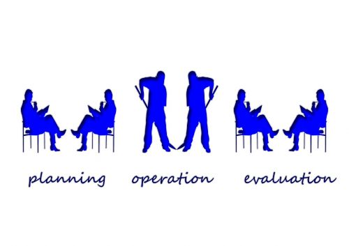 persons silhouettes implementation