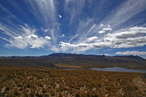 peru andes clouds