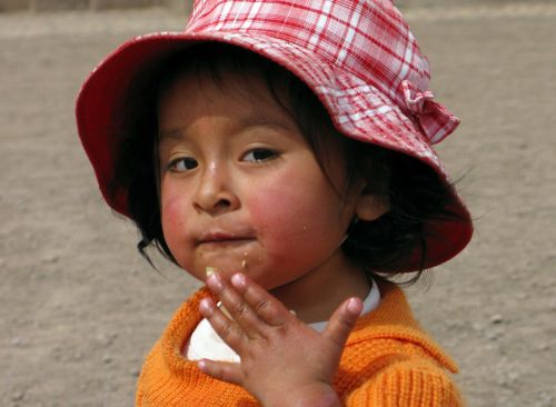 peru cusco child