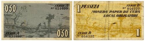 peseta banknotes currency