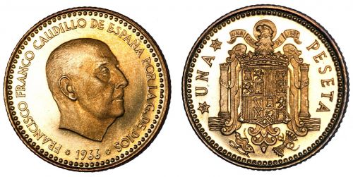 pesetas coins spain