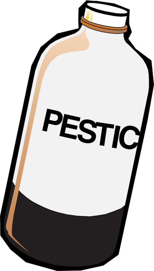 pesticides bottle pressure bottle