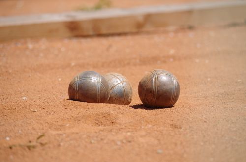 petanque game balls