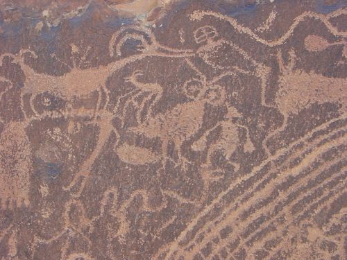 petroglyphs rock art utah