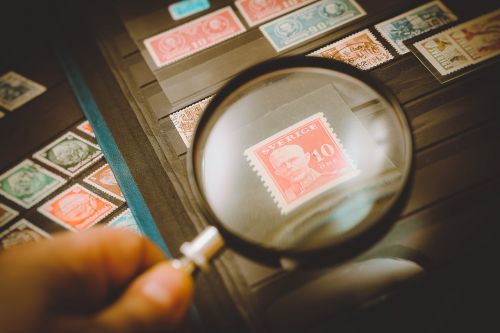 philatelist stamp collection stamp