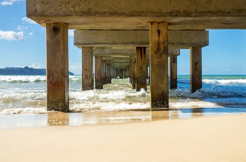 philippines  bridge  sea